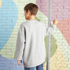 MX Embossed Brooklyn Textured Grey Sweatshirt 15152