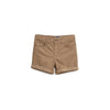 OM Fun Tastic Kidz Camel Brown Cotton Shorts 13308