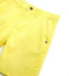 OM 83 Racer Cord Yellow Cotton Shorts 13302