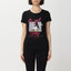 SS It's Girls Thing Print Black T-Shirt 4950