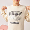 MX New Generation World Wide Cream Fleece Sweatshirt 14312