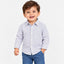 MNG All Over Print White Casual Shirts 10801