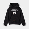 HR Pigeon Print From Nothing Embroided Black Fleece Hoodie TrackSuit 14265