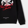 HR Pigeon Print From Nothing Embroided Black Fleece Hoodie TrackSuit 14265