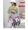ANL Minnie Face Mummy Baby Travel Diaper Grey Back Pack 11653