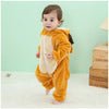 Lion Style Furr Warm Yellow Romper 11906