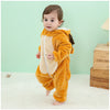 Lion Style Furr Warm Yellow Romper 11906