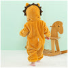 Lion Style Furr Warm Yellow Romper 11906