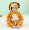 Lion Style Furr Warm Yellow Romper 11906