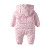 CN Llama Pockets & Hearts Fur Warm Pink Snow Suit 11865