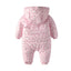CN Llama Pockets & Hearts Fur Warm Pink Snow Suit 11865