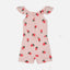 PMK Strawberry Print Baby Pink JumpSuit 11708