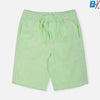To Born To Surf Pastel Green Soft Cotton Shorts 11264
