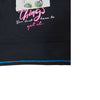 SS It's Girls Thing Print Black T-Shirt 4950
