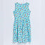 LCW Sea Animals Print Turquoise Sleeveless Frock 11737