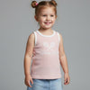 LE Tennis Club Lines Style Sleevless Ligth Pink T-Shirt 15025