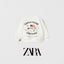ZR Super Friend Confidence Off White Light Fleece Sweatshirt 13736