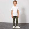 KIB Skinny Fit Dark Olive Green Pant 11269