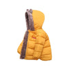 Elephant Bob Double Sided Mustard Fur Puffer Jacket 11790