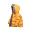 Elephant Bob Double Sided Mustard Fur Puffer Jacket 11790