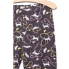 5.10.15 Cats & Hearts Print Dark Grey Legging 11326