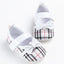CN Burberry Check White Pumps Shoes 11898