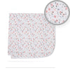 KHL Just Born Pink Floral Print Cotton Wrapping Sheet 12943