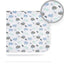 KHL Just Born Bear With Baby White Cotton Wraping Sheet 12945