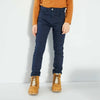 KIB Skinny Fit Navy Blue Pant 11272