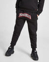 HR Embroided Kangroo Pocket Style Black Fleece Hoodie Tracksuit 14259