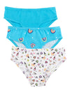 WN Girls Hipsters Panties Pack of 10 Assorted 13395