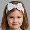 BC Orange Printed White Head Band 8971