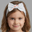 BC Orange Printed White Head Band 8971
