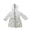 CRT Different Animals Print Terry Hooded Bathrobe 12211-(A)