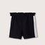 MNG Side White Panel Black Girls Shorts 9359