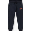 L&S Champion 92 Terry Mock Neck Zipper With Trouser Navy Blue Tracksuit 14706