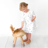 D.D Paper Plan White & Black Tale Frock 10499