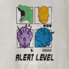 SFR Dino Alert Level Stone Grey Terry Sweartshirt 12203