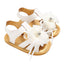 VLSN White Flower PreWalk Sandle 12118