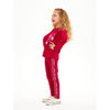 5.10.15 Little Dreamer Side Print Shocking Pink Legging 11391