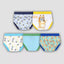 Bluey Plain & Print Mix Designs Pack Of 5 Underwears 11681