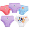 Bluey Plain & Print Mix Designs Pack Of 5 Underwears 11681