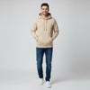 VD Kangroo Pocket Style Beige Terry Hoodie 14341