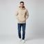 VD Kangroo Pocket Style Beige Terry Hoodie 14341