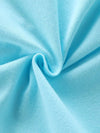 VKT Sequin Mermaid Polka Dots Bottom Blue Frock 11831