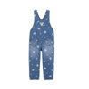 OshKosh Mid Blue Floral Dungaree 7444