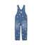 OshKosh Mid Blue Floral Dungaree 7444