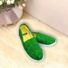 Batman Vroom All Over Print Green Fabric Sneakers Shoes 11767