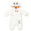 AKMS Harry Potter Owl Embroided Warm Fluffy Sherpa With Romper 13335