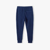 L&S Zebra Cord Degree Patch Ottoman Blue Trouser 11538